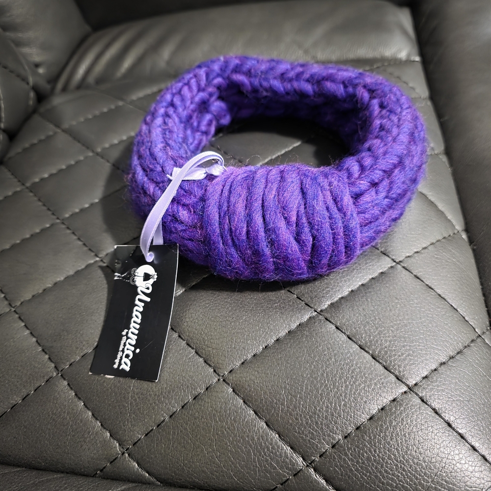 Purple Knit Headband